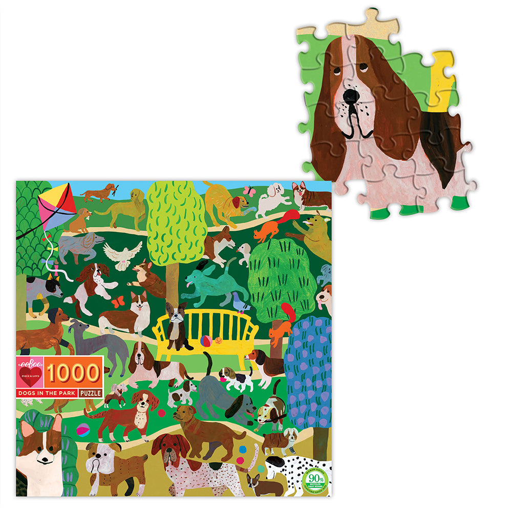 Dogs In The Park - 1000 Piece