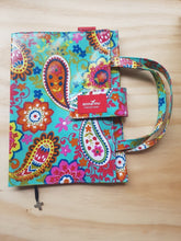 Load image into Gallery viewer, Paisley Book Cover - Turquoise
