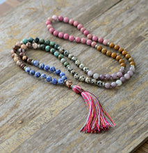 Load image into Gallery viewer, Long Tassle Beaded Necklace
