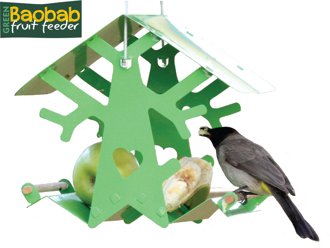 Baobab Fruit Feeder - Green