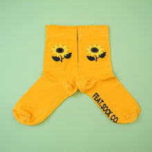 Load image into Gallery viewer, Sunflower Socks - Ladies
