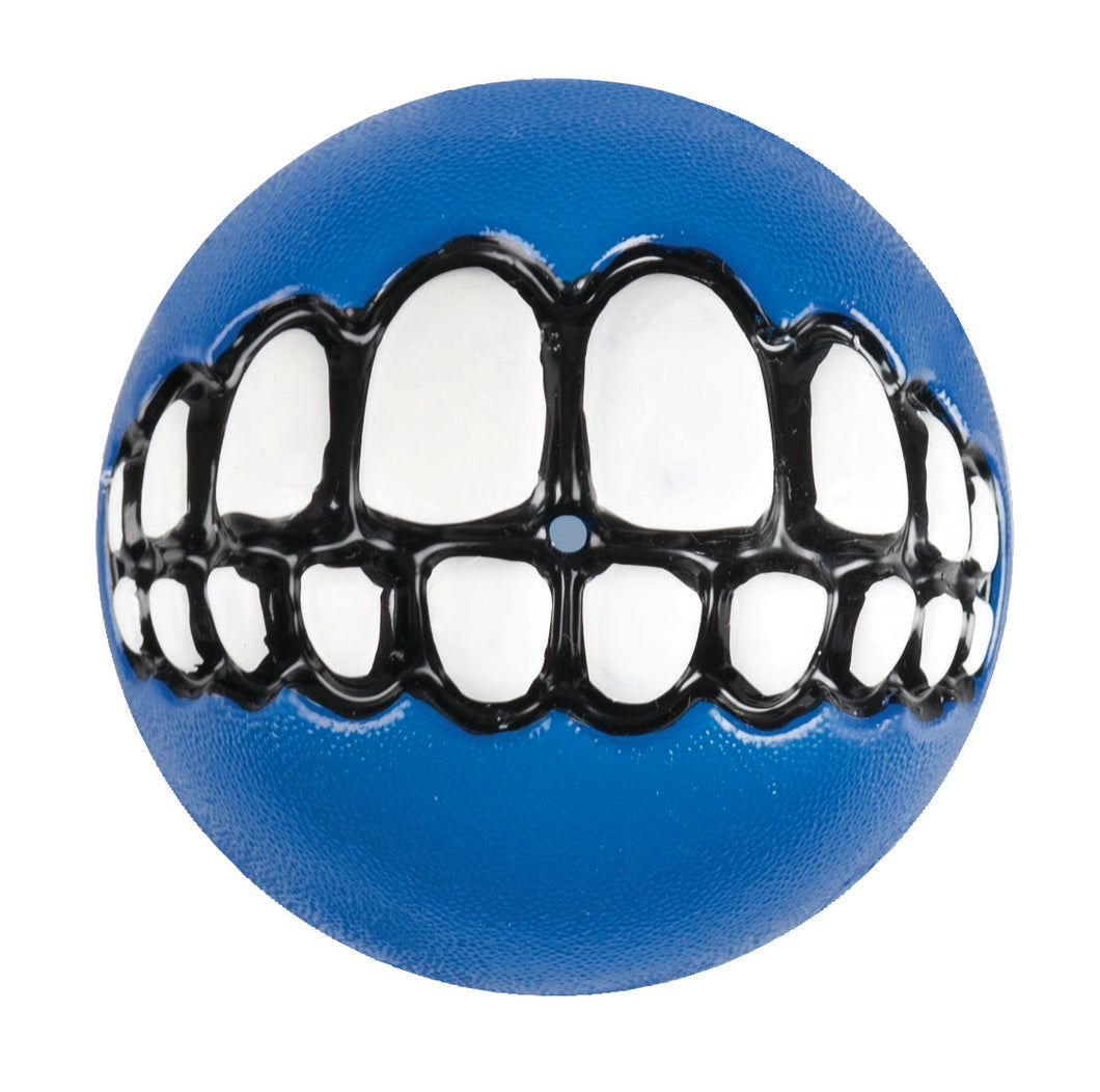 Grinz Dog Treat Ball - Blue