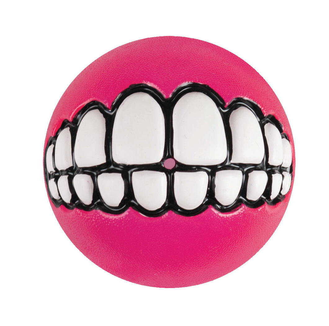 Grinz Dog Treat Ball - Pink