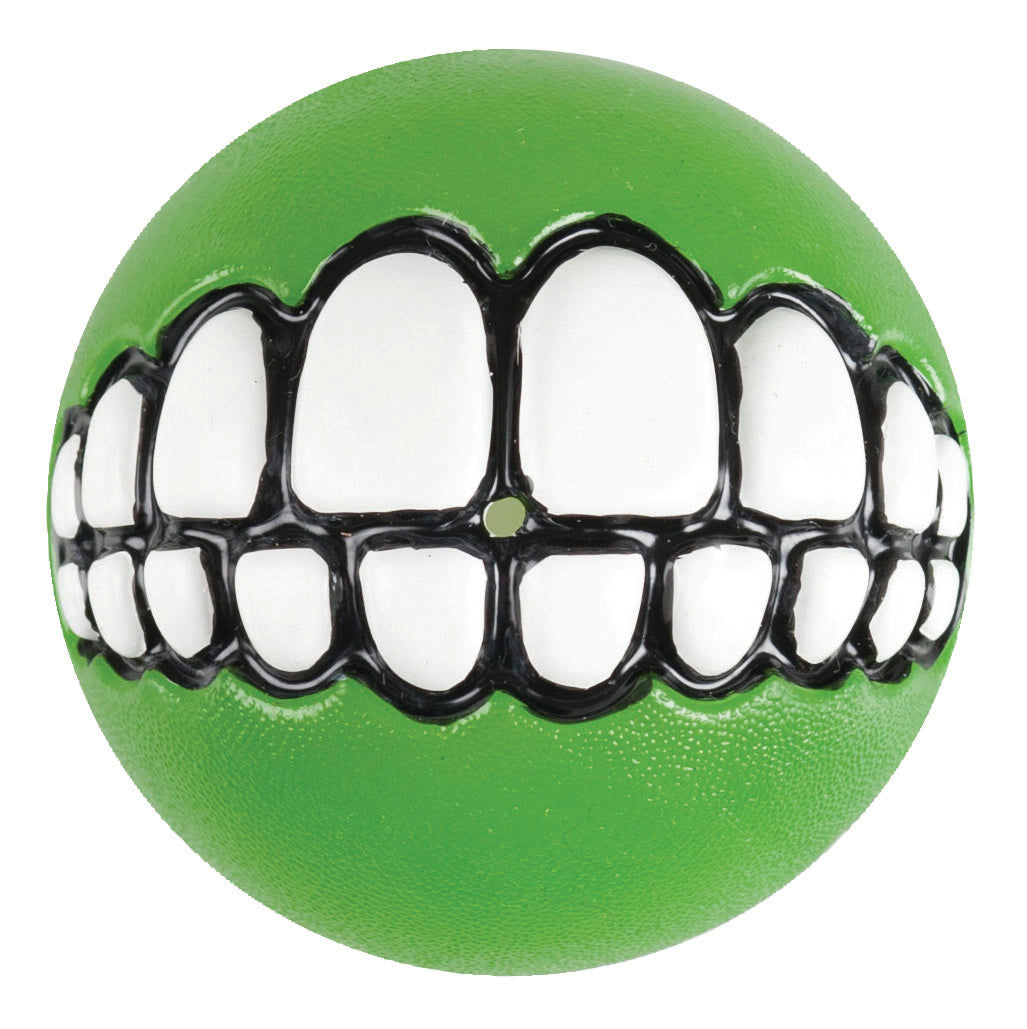 Grinz Dog Treat Ball - Green