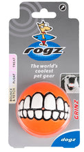 Load image into Gallery viewer, Grinz Dog Treat Ball - Orange
