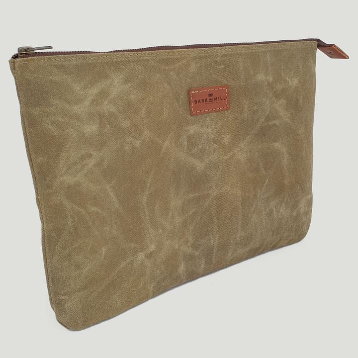 Canvas Laptop Sleeve - Tan