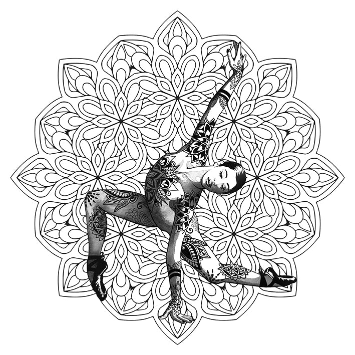 Mandala Dancer Print