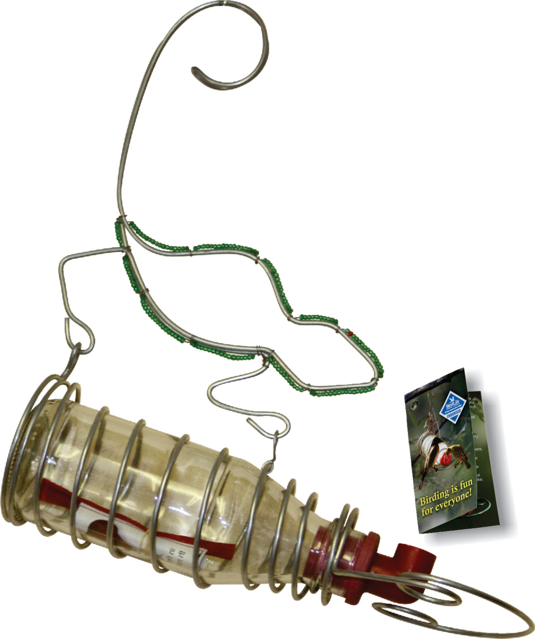 Nectar Feeder With Bee Guard And Nectar Mix - Chameleon