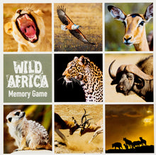 Load image into Gallery viewer, Wild Africa Memory Game
