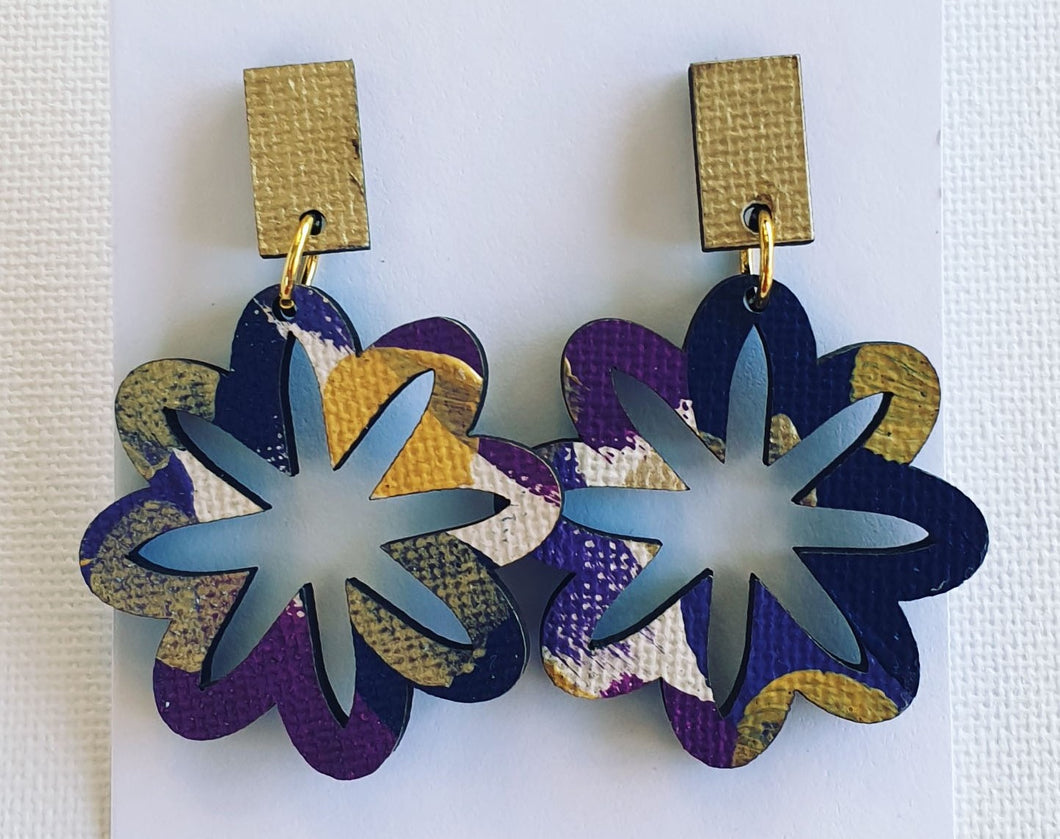 Samantha Flower Earrings