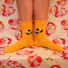 Load image into Gallery viewer, Sunflower Socks - Ladies
